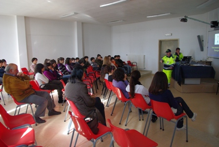 Corso di evacuazione Scuola Media Acquarica Protezione Civile "LA FONTANA"